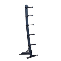 6 ball medicine ball rack in color black on white background