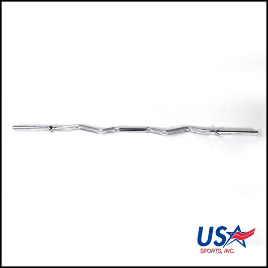 USA Sports Regular Curl Bar - 47 inch Threaded