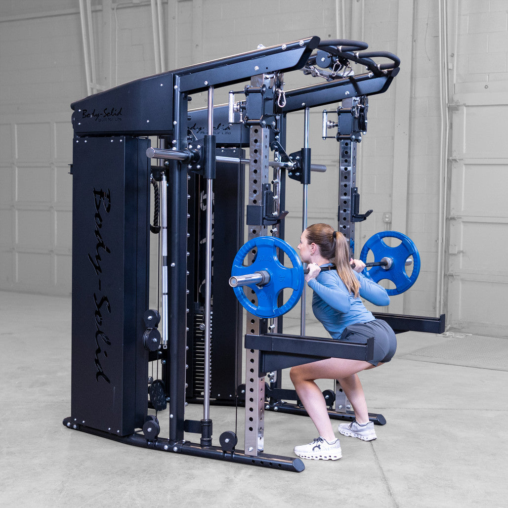 Body-Solid GSFR100 All-in-One Functional Trainer/Smith Machine