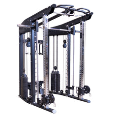 Machine shown without optiona shrouds on white background