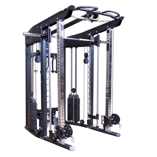 Machine shown without optiona shrouds on white background