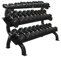 Urethane Dumbbell Package with Storage Rack
