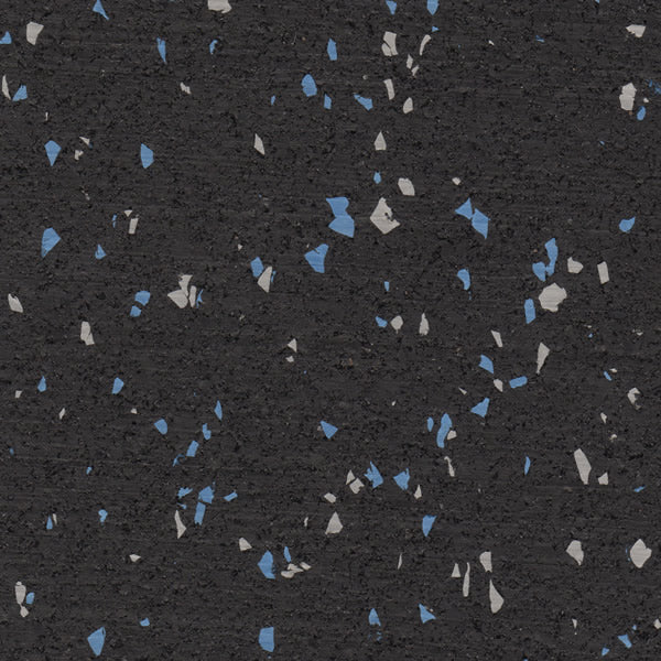 Rolled Rubber Installed|Color Examples|Black Color|Gray Fleck Color|Blue Fleck Color|Blue/Gray Fleck|Tan Fleck Color|Brick Red Fleck|Green Fleck|Yellow Fleck|Bright Red Fleck|Purple Fleck
