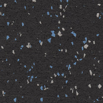 Rolled Rubber Installed|Color Examples|Black Color|Gray Fleck Color|Blue Fleck Color|Blue/Gray Fleck|Tan Fleck Color|Brick Red Fleck|Green Fleck|Yellow Fleck|Bright Red Fleck|Purple Fleck