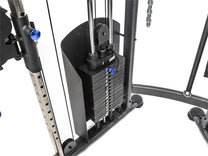 HFT Pro Functional Trainer|Cable Fly|cable Punch|Overhead Press|Weight Stack|Cable Handle|Height Adjustment Pin