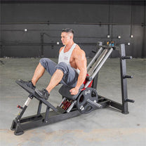 Hack Squat and Calf Raise Machine|In use Hack Squat|In use Calf Raise