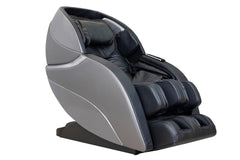 Gray/Black massage chair on a white background