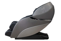 Gray/Black massage chair on a white background side view
