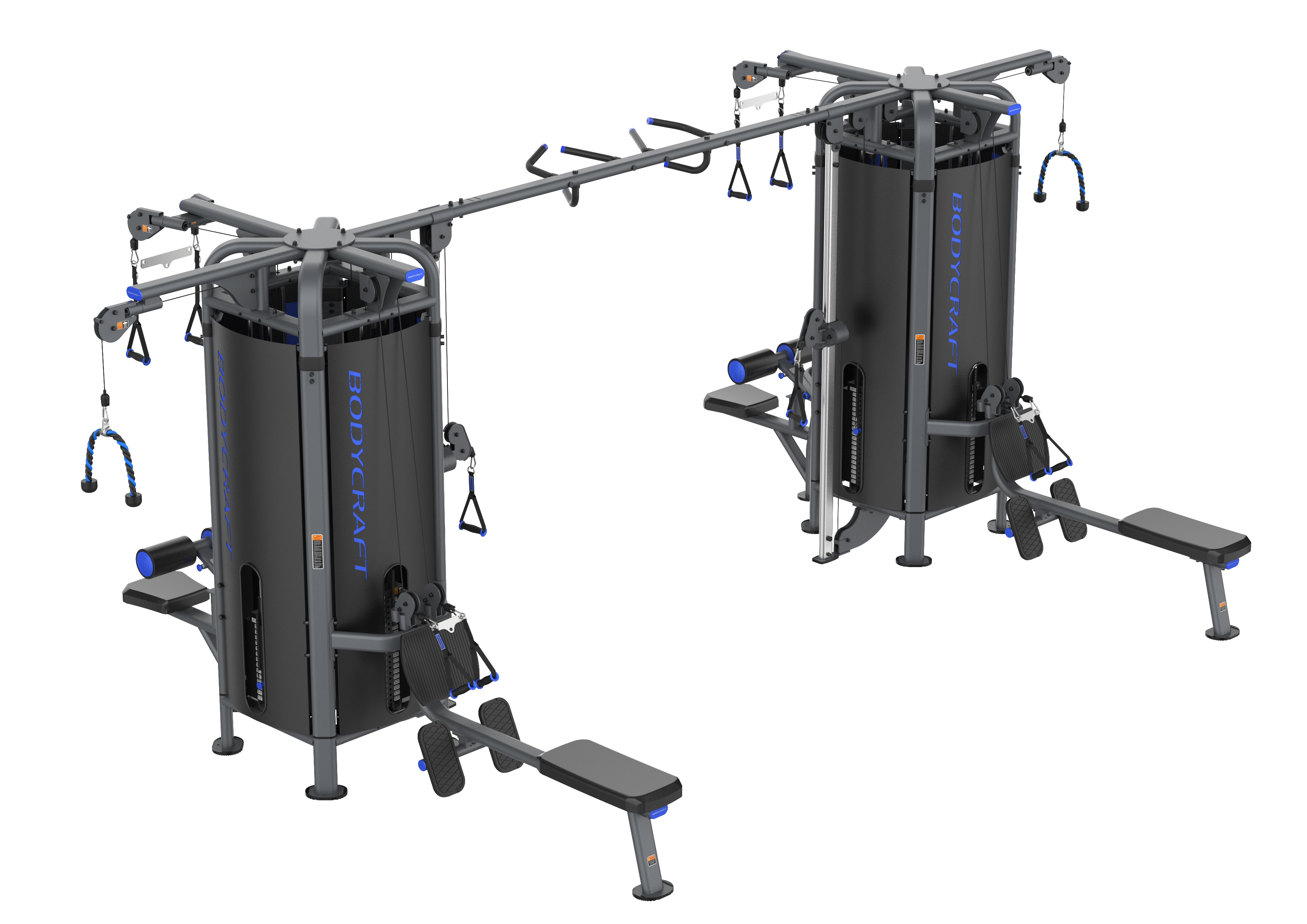 BodyCraft Commercial 8 Stack Jungle Gym | American Fitness