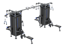 8 stack jungle gym view from a top angle