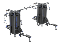 8 stack jungle gym view from a top angle