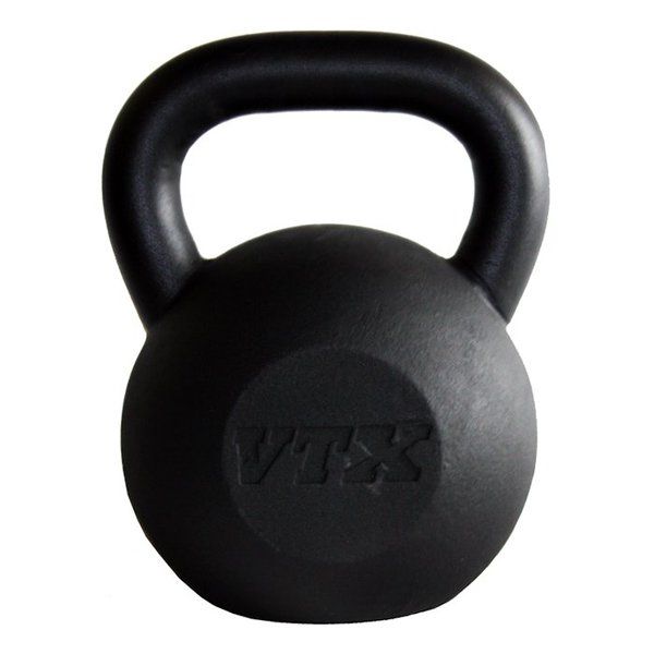 Cast iron kettlebell logo side