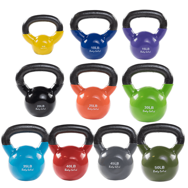 Vinyl Dipped Kettlebell|