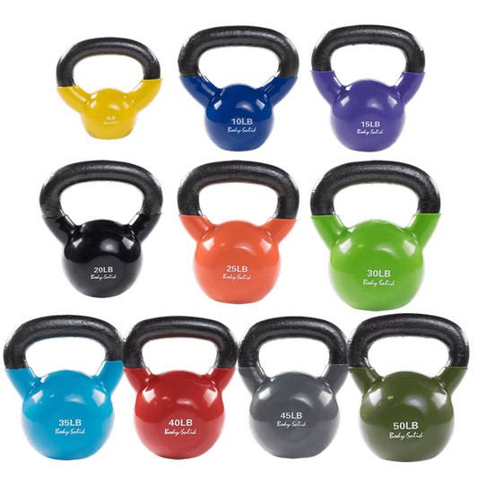 Vinyl Dipped Kettlebell|