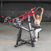 Iso Lateral Lat Pulldown Machine|Start position|Finish position|Single arm lat pull