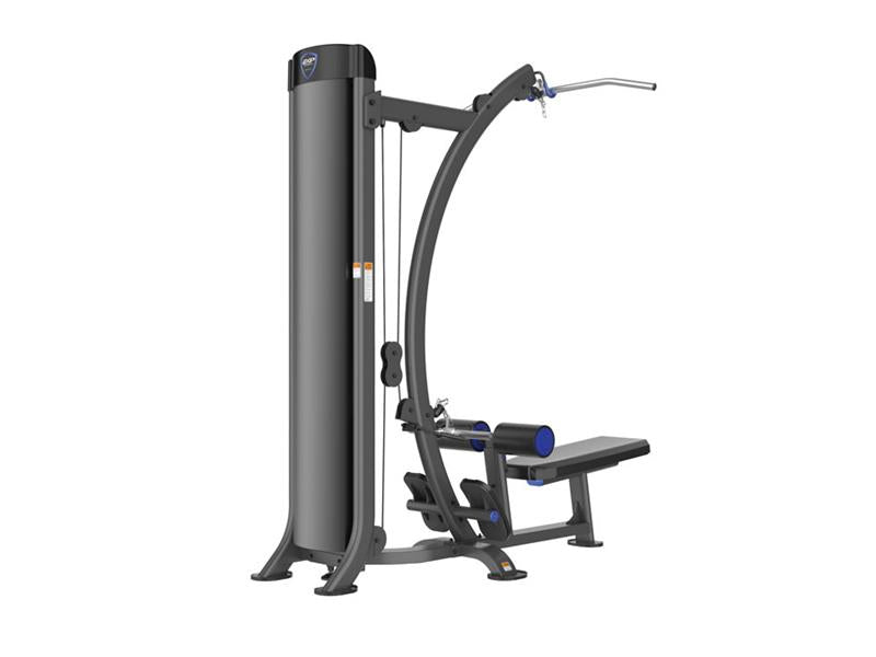 Lat Pulldown & Mid Row Machine|Side View|Angle view|Weight shroud