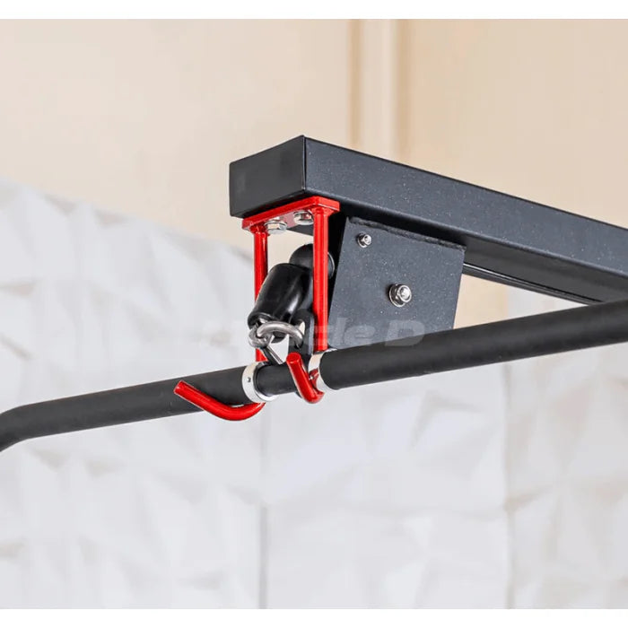 lat pull bar in bar holder