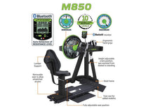 M850 Uper Body Ergometer|Seat removed|Main features