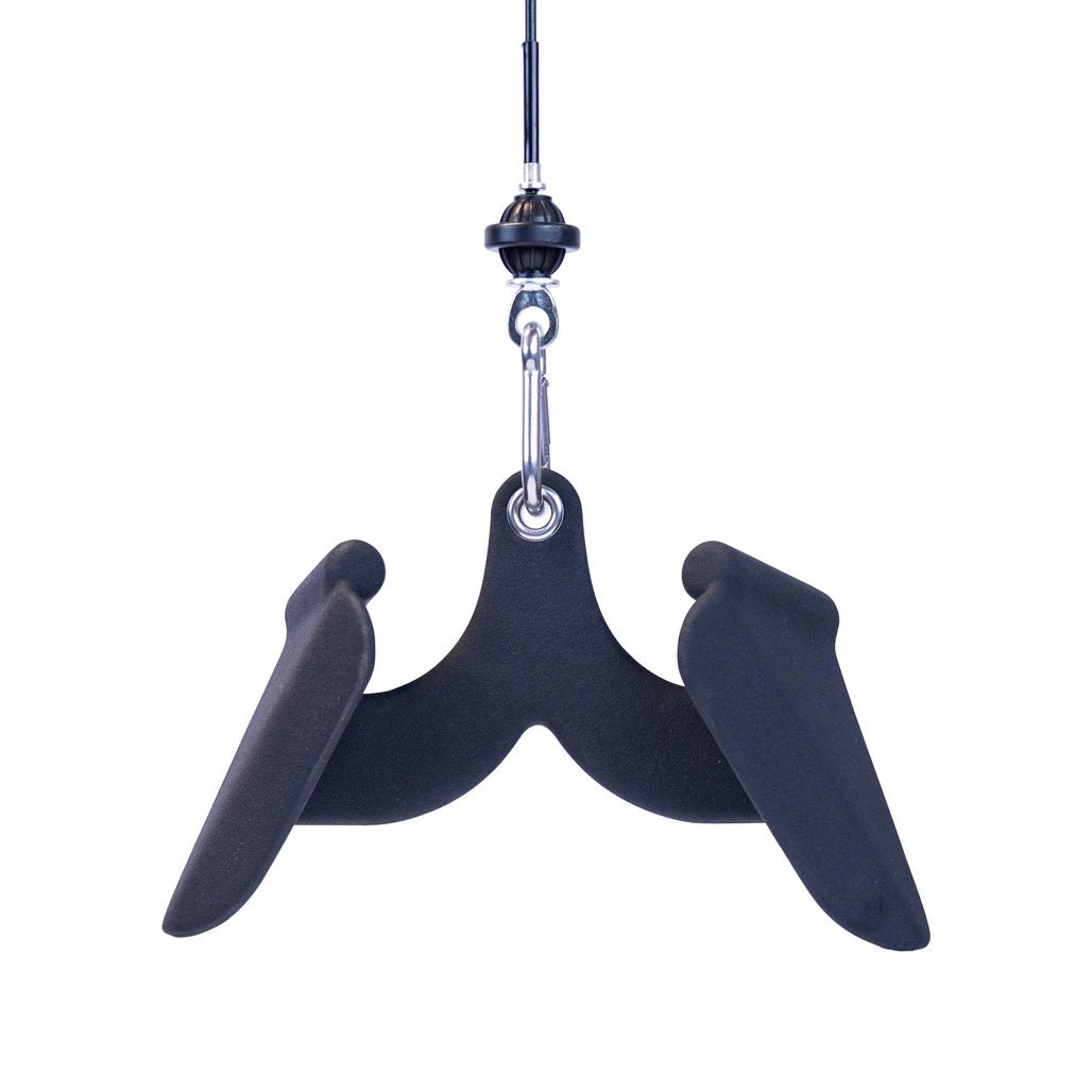 Ergo Wing Narrow Lat/Row Handle image of the back side of the attachment