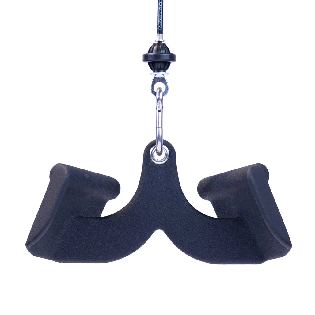 Image of the back side of the Ergo Wing Narrow Supinated Lat/Row Handle