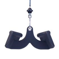 Image of the back side of the Ergo Wing Narrow Supinated Lat/Row Handle
