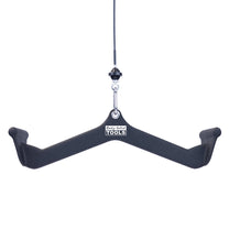 Image of front side of the Ergo Wing Medium Lat/Row Handle cable attachment