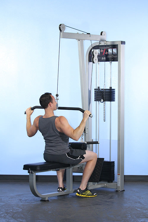  Dual Lat Pull and Row Combo Machine|