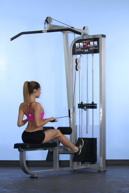  Dual Lat Pull and Row Combo Machine|