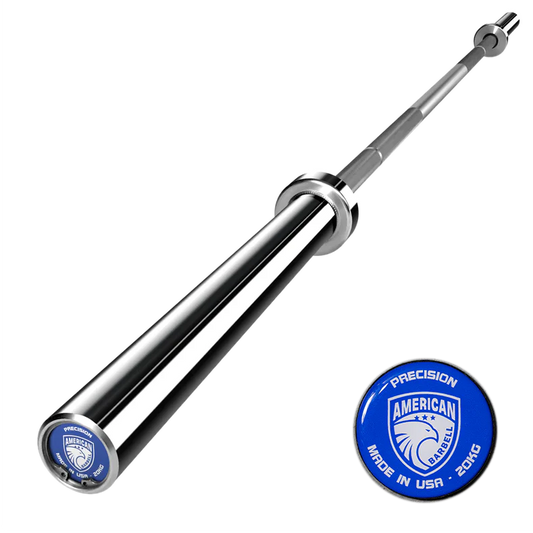 American Barbell Stainless Steel Bearing Olympic Competition Bar  - Made in the USA