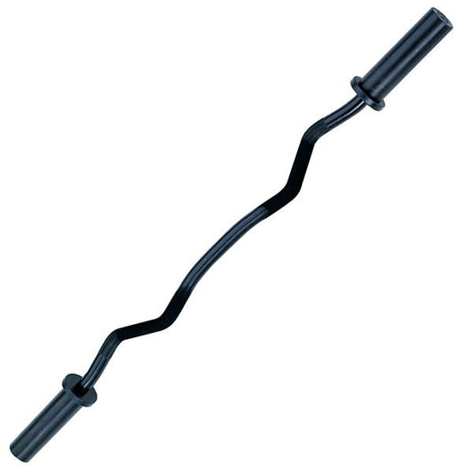 Body-Solid Olympic Curl Bar- Black