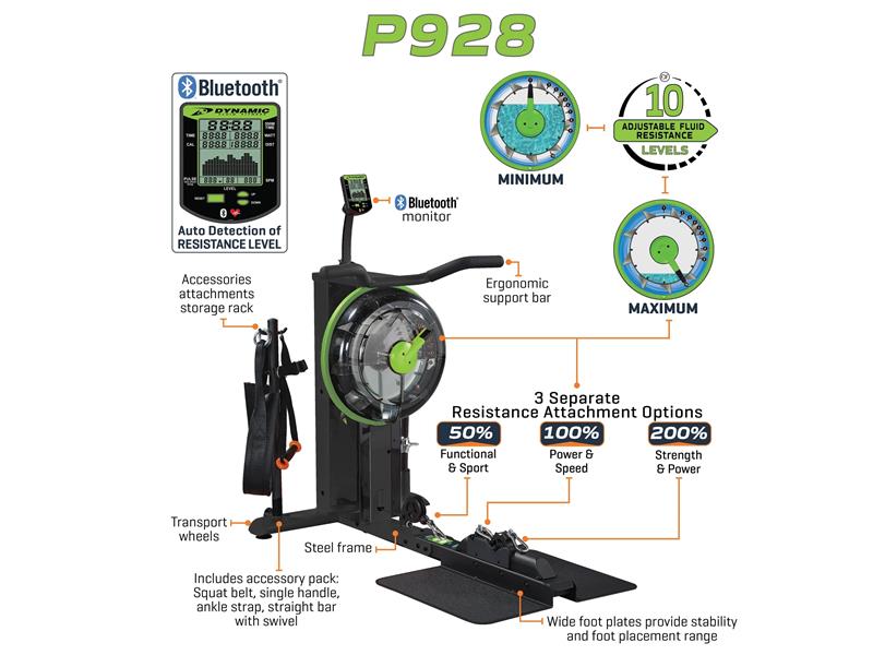P928 Multi Ground machine|Side View|Front tank view|Key Features