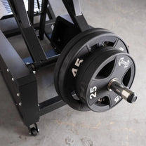 Weight plate horns