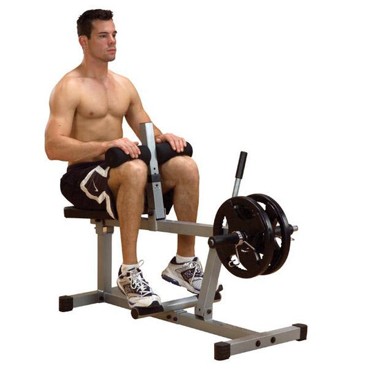Body-Solid PowerLine Seated Calf Raise Machine|PowerLine Seated Calf Raise Machine