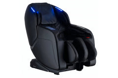 Presidential Delexe Massage Chair in color black and silver on white background