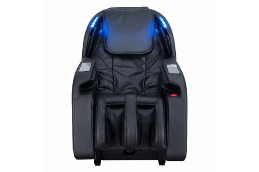 View of chair from the front on white background