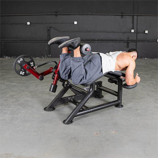 Prone Leg Curl Machine|In use