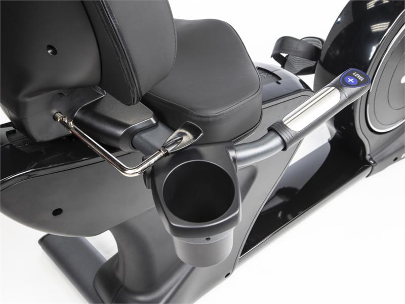 R1000 Side View|9 Inch LCD Console|10 inch Entertainment Console|16 inch Entertainment Console|Foot Pedals|Cup Holder|Quick Adjust Handles|Seat|Transport Wheels