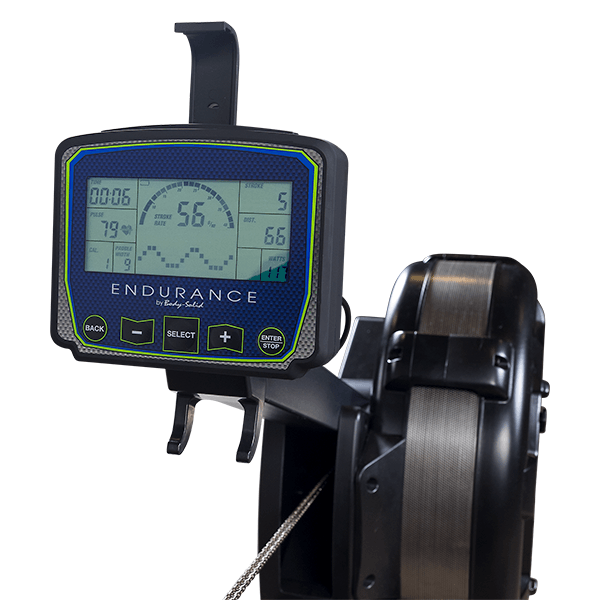 R300 Rower|Console|Flywheel|In use
