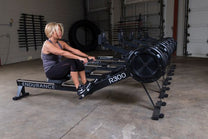 R300 Rower|Console|Flywheel|In use