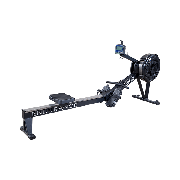 R300 Rower|Console|Flywheel|In use