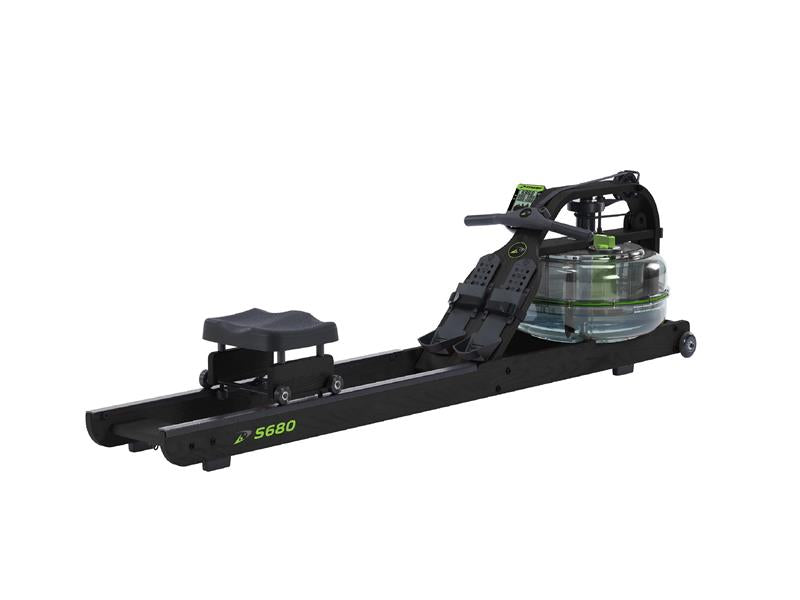 S680 Rower|Side View|Stored upright position|Key Features
