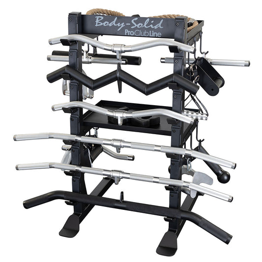 Accessory Rack loaded front view
