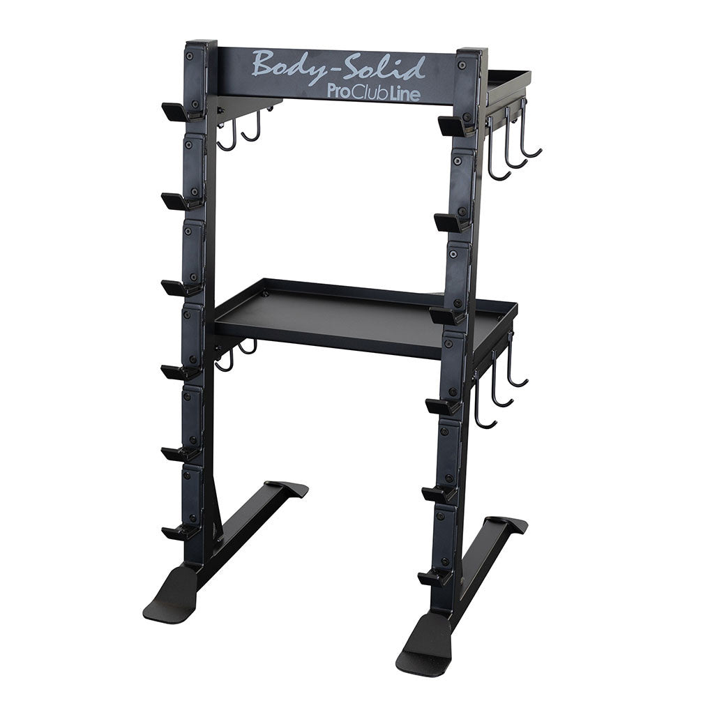 Pro Clubline SAR100 Accessory Rack | American Fitness