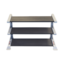 2 Tier dumbbell rack|3 Tier dumbbell rack|3 Tier dumbbell rack loaded