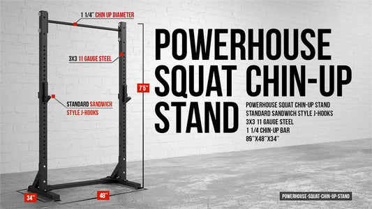 Squat Chin Up Stand|