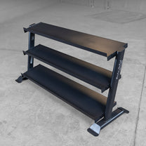 Side view on concrete floor