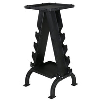 Black Accessory Rack|Rack Loaded with Optional Cable Attachments