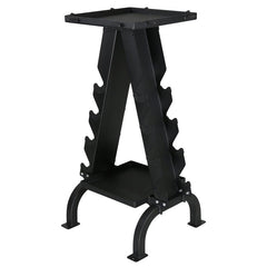 Black Accessory Rack|Rack Loaded with Optional Cable Attachments
