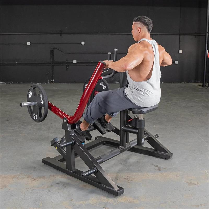 Iso Lateral Seated Row Machine|Start position|Finish position|Iso Lateral Position