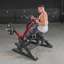 Iso Lateral Seated Row Machine|Start position|Finish position|Iso Lateral Position